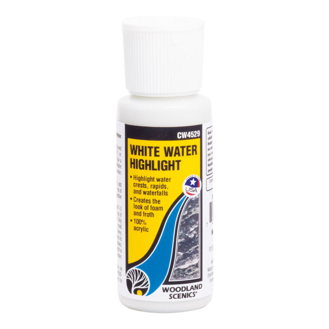 Woodland Scenics Woodland Scenics White Water Highlight Water Tint - 59ml - CW4529