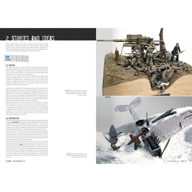 AK interactive AK interactieve Dioramas F.A.Q. 1.3 Extension Storytelling, Composition & Planning - Engels - 240pag - AK8150