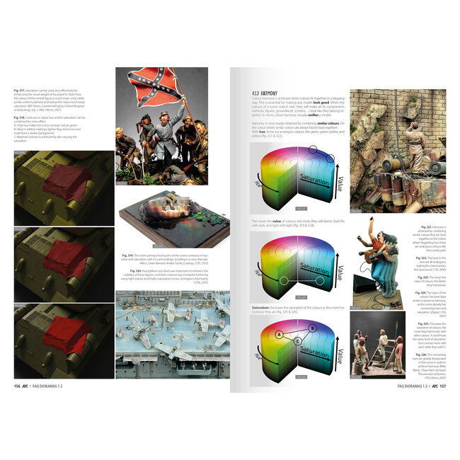 AK interactive AK interactieve Dioramas F.A.Q. 1.3 Extension Storytelling, Composition & Planning - Engels - 240pag - AK8150