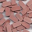 Juweela Juweela Roof tiles Beaver tail Red 1:32 - 500x - 23108