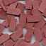 Juweela Roof tiles Beaver tail Dark Red 1:32 - 500x - 23113 - image
