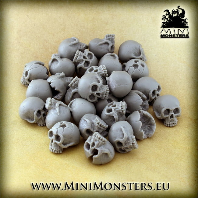 Mini Monsters Mini Monsters Skulls - Markers - 28x - MM-0108