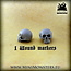 Mini Monsters Mini Monsters Skulls - Markers - 28x - MM-0108