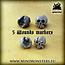 Mini Monsters Mini Monsters Skulls - Markers - 28x - MM-0108