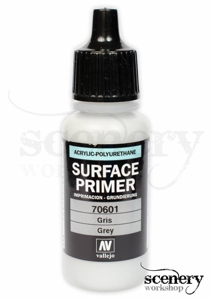 Vallejo Acrylic-Polyurethane - German Panzer Grey Surface Primer Ral7021 17ml