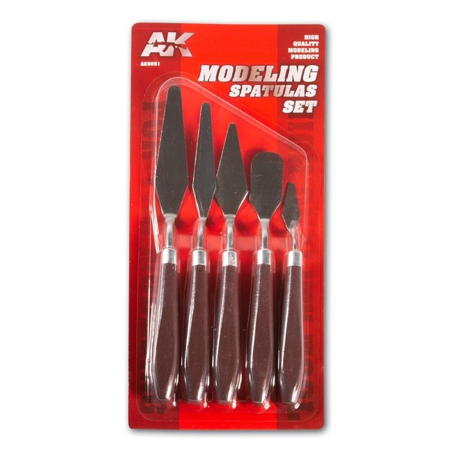 AK interactive AK interactive Modeling Spatula Set - 5x - AK9051