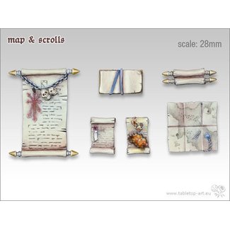 Tabletop-Art Map & Scrolls - TTA600026 - image