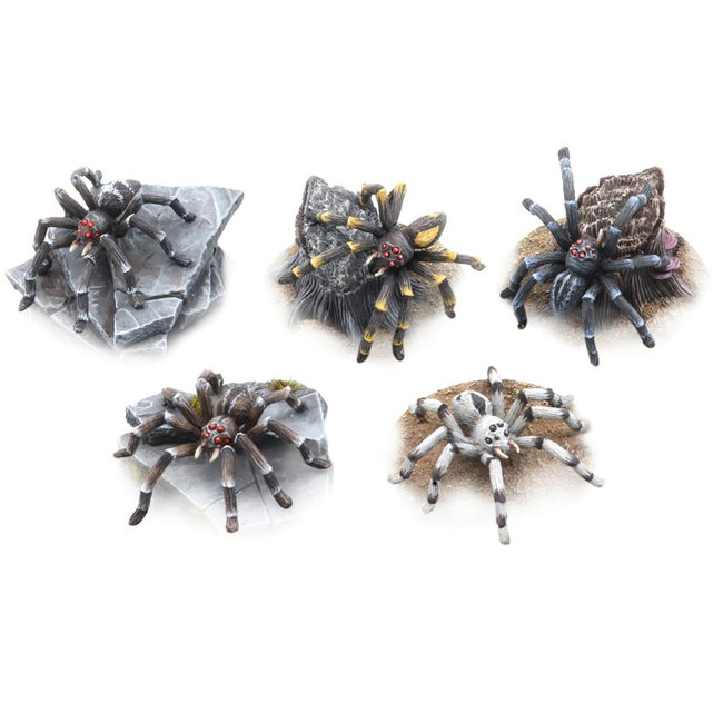 Tabletop-Art Tabletop-Art Giant Spiders Set - 5x - TTA200253