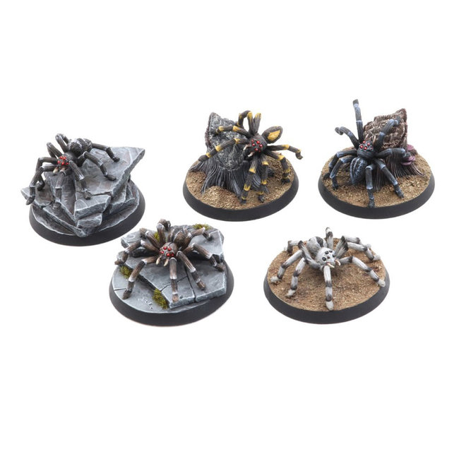 Tabletop-Art Tabletop-Art Giant Spiders Set - 5x - TTA200253