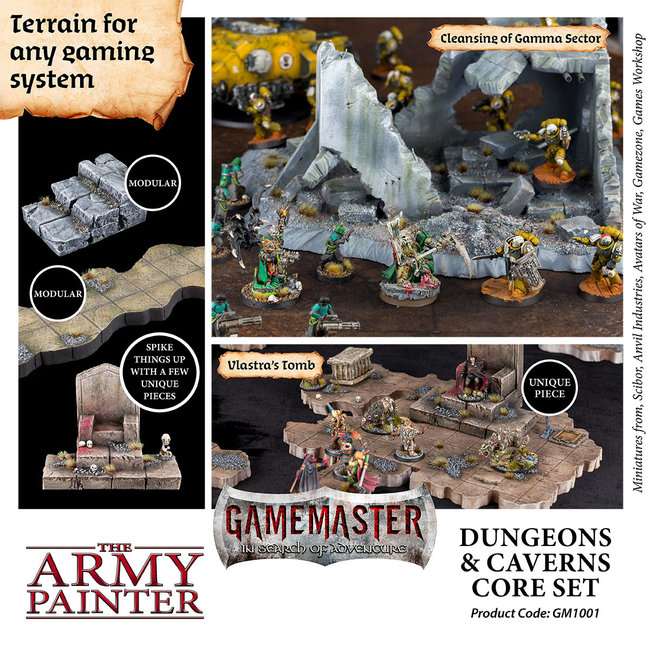 The Army Painter The Army Painter Dungeons & Caverns Core Set - Gamemaster - GM1001