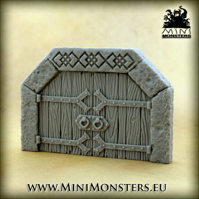 Mini Monsters Mini Monsters Dwarven Doors Set 2 - 1x - MM-0110