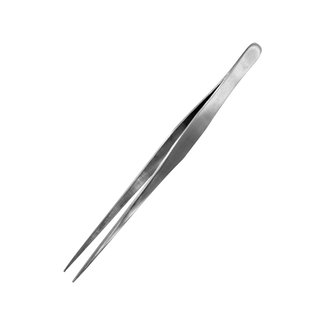 Vallejo Straight Tip Stainless Steel Tweezers - 17,5cm - T12008 - image