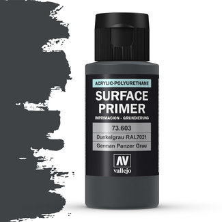 Vallejo Surface Primer Panzer Grey - 60ml - 73603