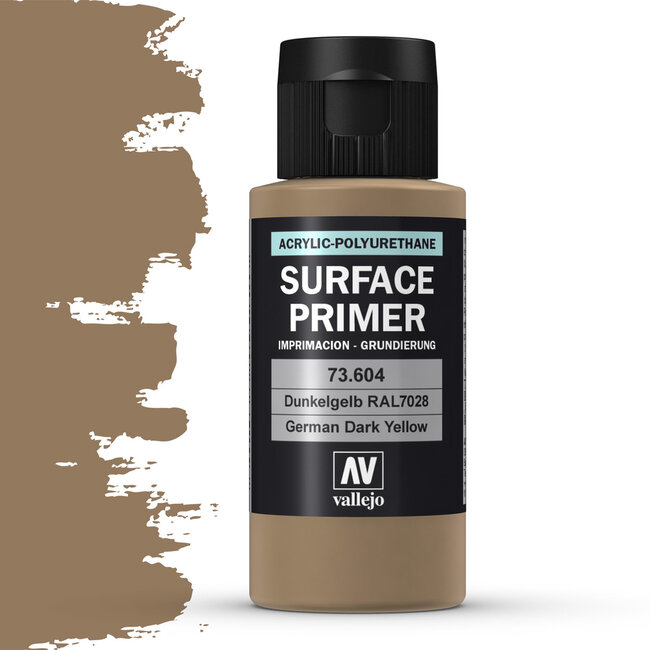 Vallejo Vallejo Surface Primer German Dark Yellow - 60ml - 73604