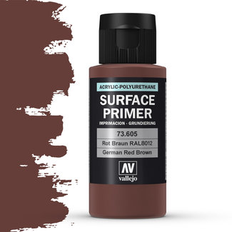 Vallejo Surface Primer German Red Brown - 60ml - 73605