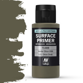 Vallejo Surface Primer US Olive Drab - 60ml - 73608