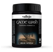Vallejo Game Color Wash Black - 200ml - 73301