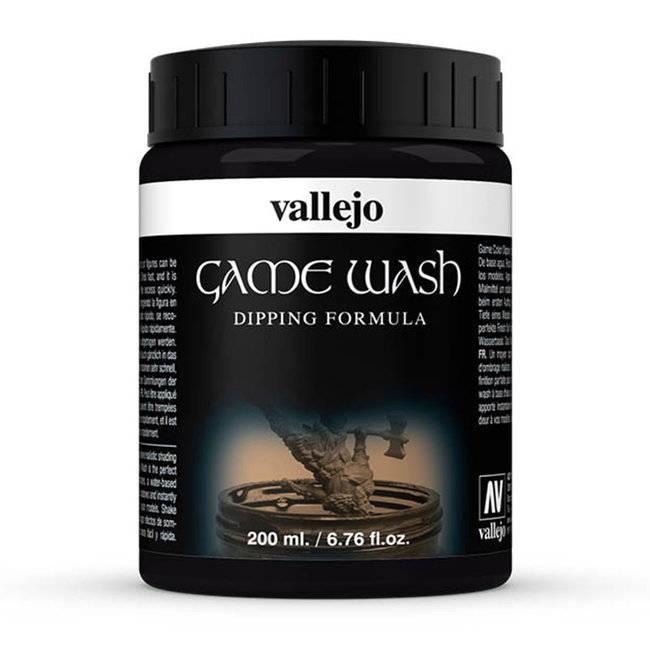 Vallejo Vallejo Game Color Wash Black - 200ml - 73301