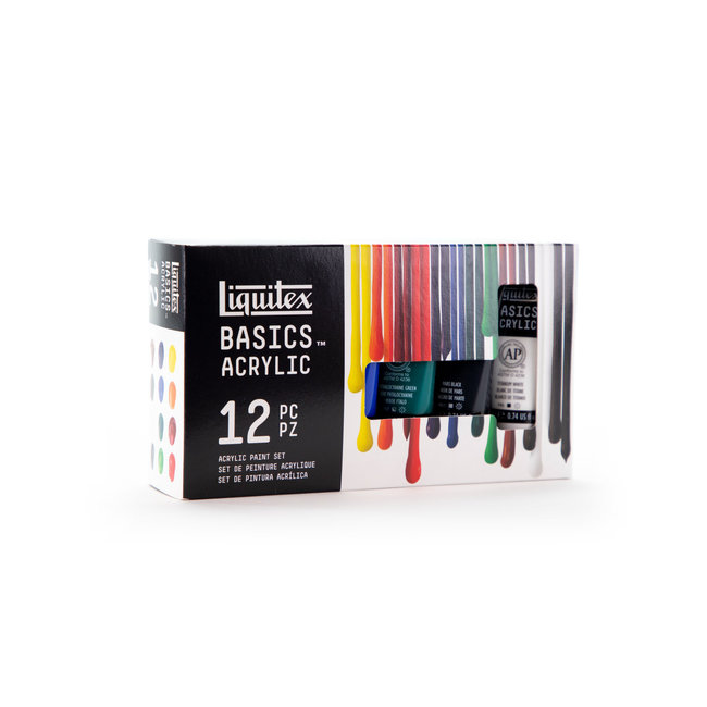 Liquitex Liquitex Basics Acrylic - 12 colors - 22ml - 3699353