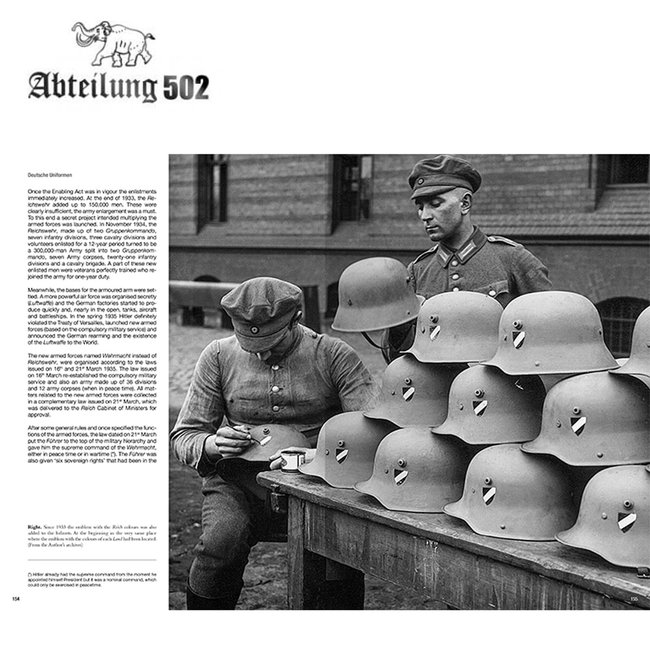 Abteilung 502 Abteilung 502 Deutsche Uniformen 1919-1935 Volume 1 - Engels - 212pag - ABT730