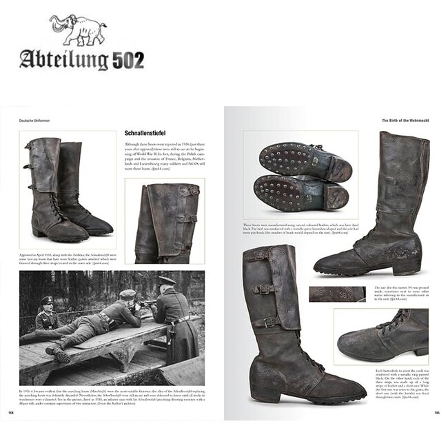 Abteilung 502 Abteilung 502 Deutsche Uniformen 1919-1935 Volume 1 - Engels - 212pag - ABT730