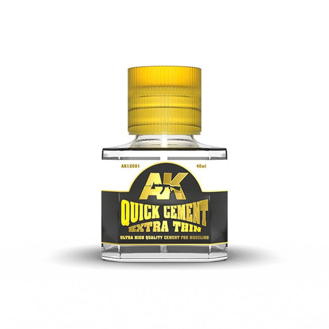 AK interactive AK interactive Quick Cement Extra thin - 40ml - AK12001