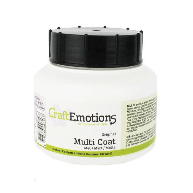 Craft Emotions Craft Emotions Multi Coat Mat - 250ml - 118101/0002