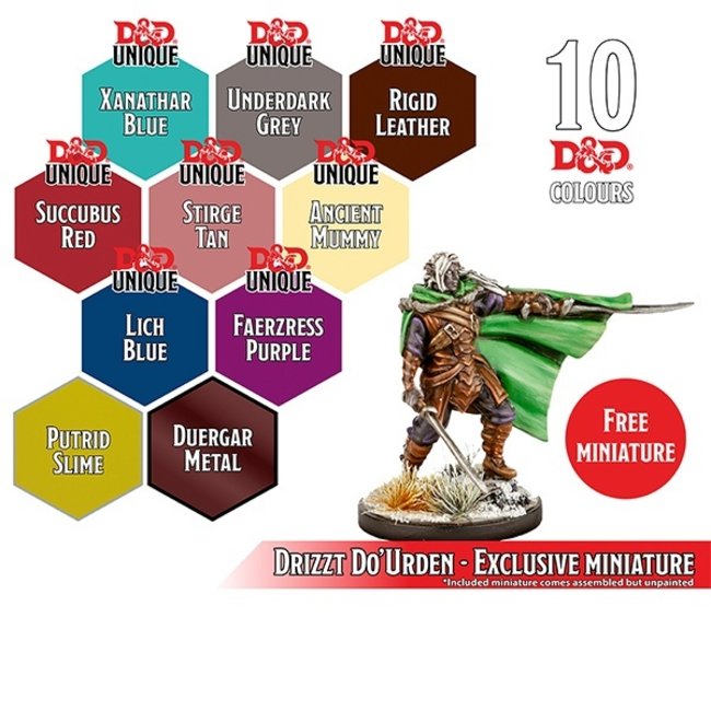 The Army Painter The Army Painter D&D Nolzur's Marvelous Pigments Underdark Paint Set - 10 kleuren - 12ml - 75004