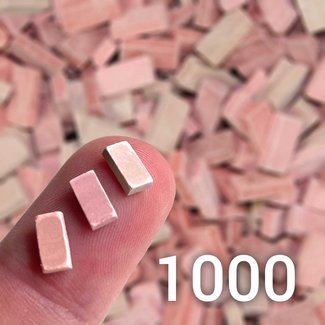 Juweela Red mix brick 1:32 - 1000x - 23034 - image