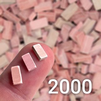 Juweela Red mix brick 1:32 - 1000x - 2000x - 23035 - image