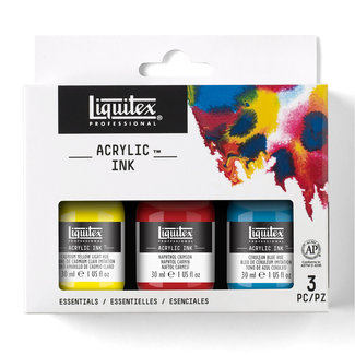 Liquitex Professional Acryl Ink! Essentials Set - 3 kleuren - 30ml - 3699238