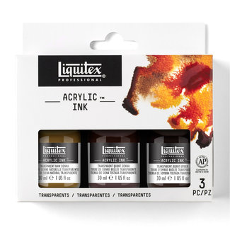 Liquitex Professional Acryl Ink! Transparants Set - 3 colors - 30ml - 3699239