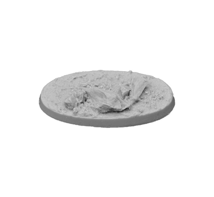Gamers Grass Rocky Fields Resin Bases Oval 60mm - 4x - GGRB-RFO60