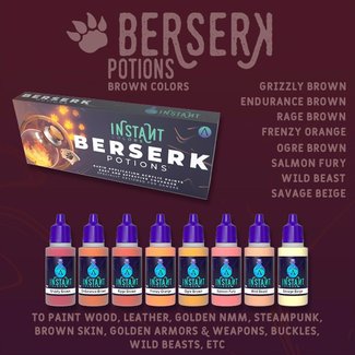 Scale 75 Berserk Potions Paint Set Instant Colors - 8 kleuren - 17ml - SCL-SSE-104