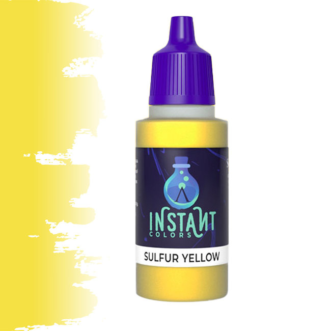 Scale 75 Scale 75 Sulfur Yellow Instant Colors - 17ml - SIN-21