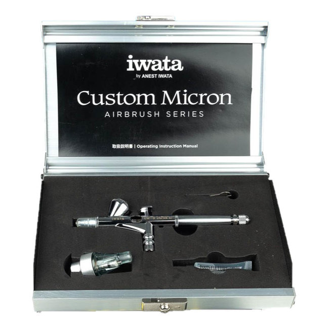 Iwata Custom Micron CM-B Gravity Feed Dual Action Airbrush - ICM2002