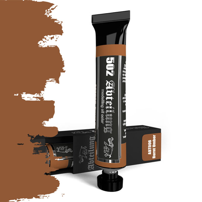 Abteilung 502 Abteilung 502 Burnt Umber Modeling Oil Color - 20ml - ABT006