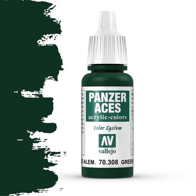 Vallejo Vallejo Panzer Aces Green Taillight - 17ml - 70308