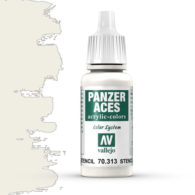 Vallejo Vallejo Panzer Aces Stencil - 17ml - 70313