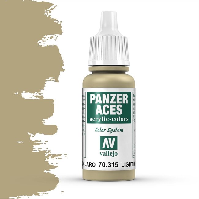 Vallejo Vallejo Panzer Aces Light Mud - 17ml - 70315