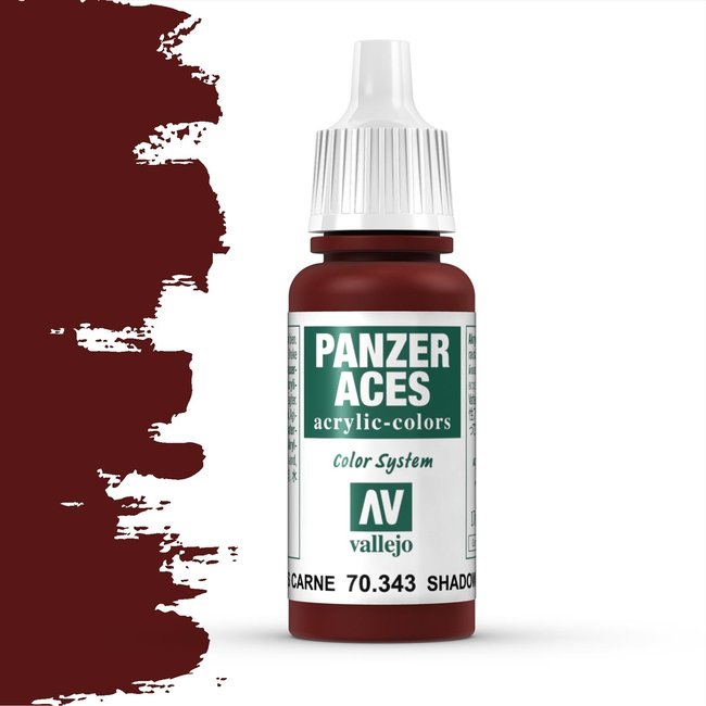 Vallejo Vallejo Panzer Aces Flesh Shadows - 17ml - 70343