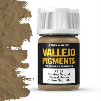 Vallejo Pigment Natural Umber - 35ml - 73109