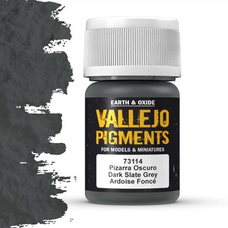 Vallejo Pigment Dark Slate Grey - 35ml - 73114