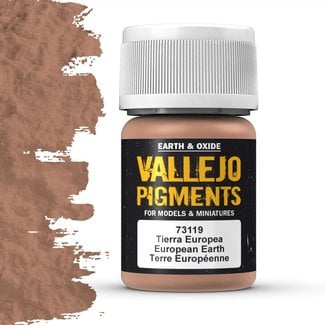 Vallejo Pigment European Earth - 35ml - 73119