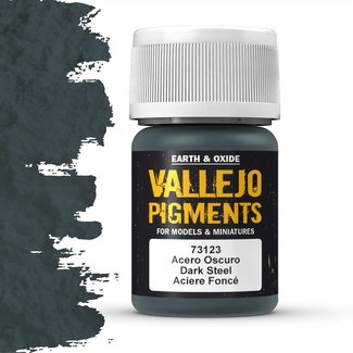 Vallejo Pigment Dark Steel - 35ml - 73123