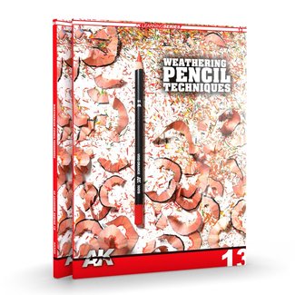 AK interactive Weathering Pencil Techniques - AK Learning Series nr 13 - 96pag - AK522