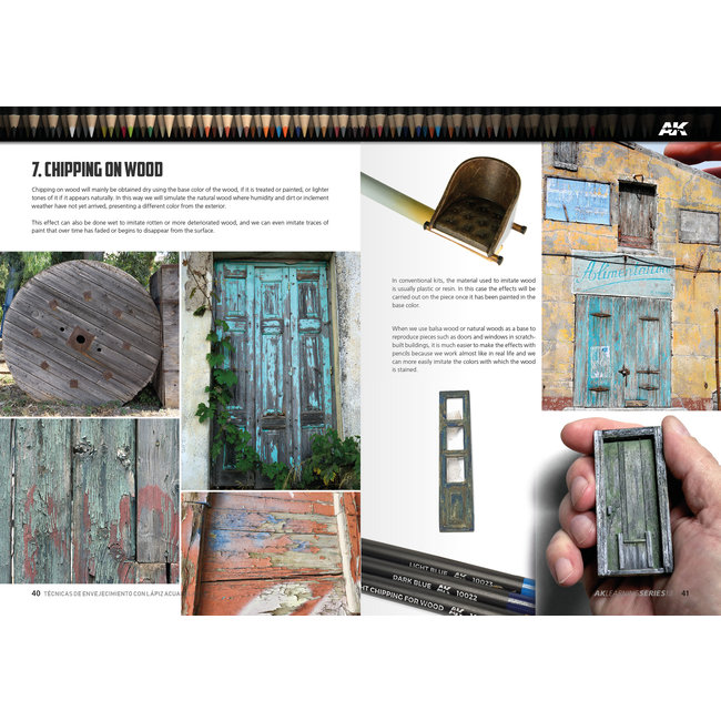 AK interactive AK interactive Weathering Pencil Techniques - AK Learning Series nr 13 - 96pag - AK522