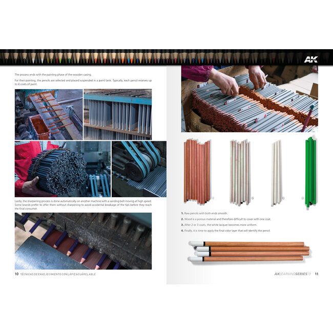 AK interactive AK interactive Weathering Pencil Techniques - AK Learning Series nr 13 - 96pag - AK522