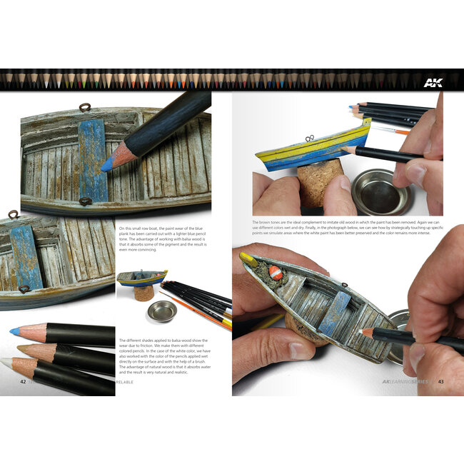 AK interactive AK interactive Weathering Pencil Techniques - AK Learning Series nr 13 - 96pag - AK522