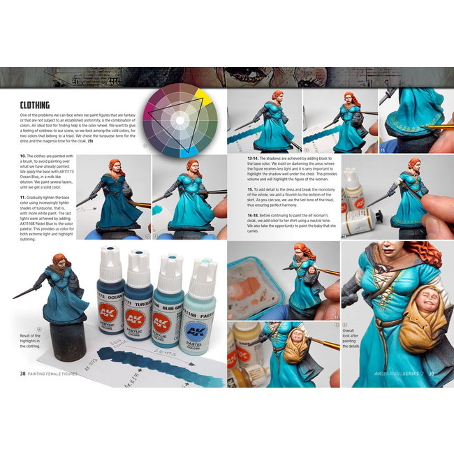 AK interactive AK interactive Painting Female Figures - AK Learning Series nr 12 - 96pag - AK520